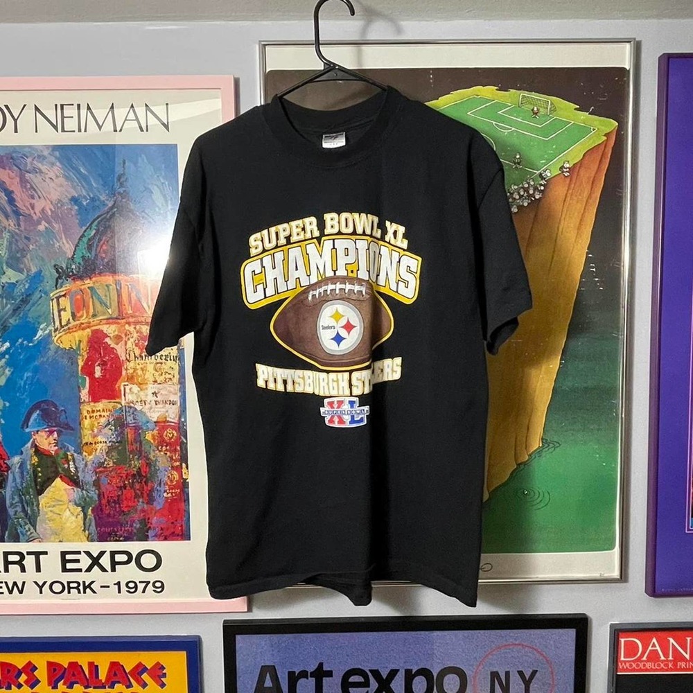 Y2K Pittsburgh Steelers Super Bowl Champions Tee - SIZE L